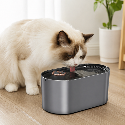 3L Automatic Cat Water Fountain with LED Filter for Cats & Dogs