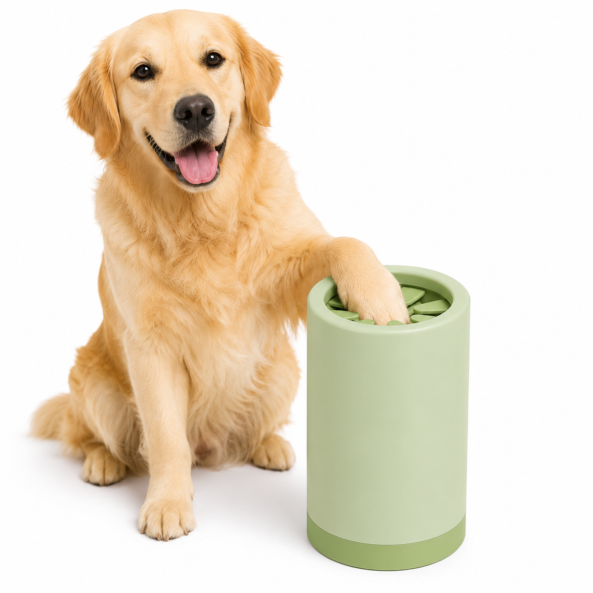 Portable Dog Paw Cleaner Cup – Soft Silicone Cleaning Brush