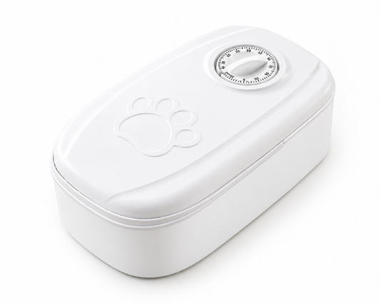 Smart Automatic Pet Feeder – Timed Food Dispenser with Stainless Steel Bowl